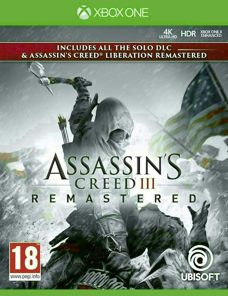 image 1 of Assassin's Creed III (3) & Liberation Remastered Xbox One