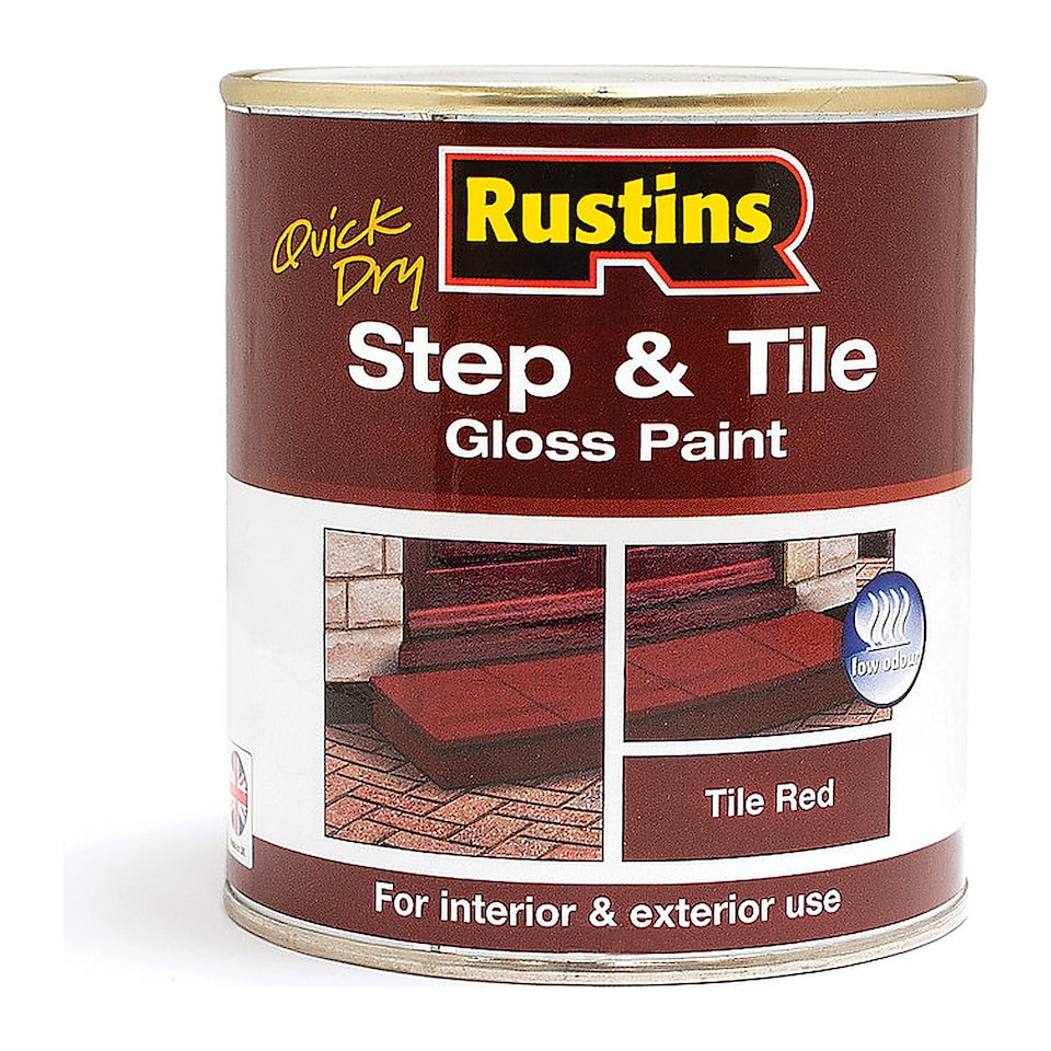 image 1 of Rustins Quick Dry Step and Tile Paint 500ml - STRDW500