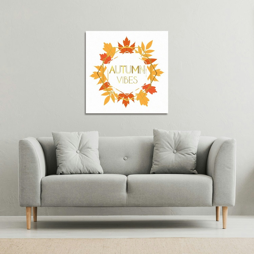 image 1 of Autumn Vibes (Canvas Print) 90 x 90 x 4cm
