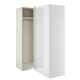 image 2 of J-Pull Handleless White Blind Corner Wardrobe White