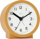 image 3 of Acctim Gaby Small Analogue Contemporary Bedside Alarm Clock | Yellow | Dijon