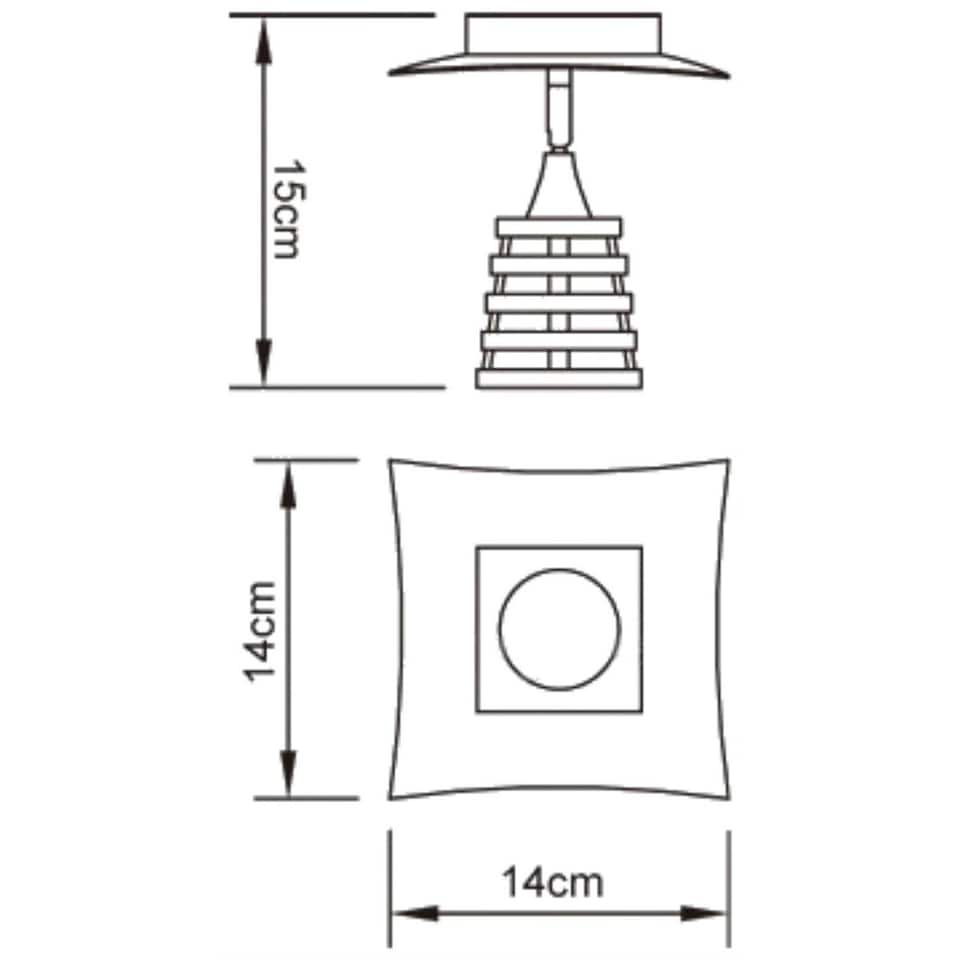 image 1 of Keops Spot G9 Adjustable Head, Satin Nickel