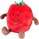 image 1 of Warmies Tomato Plush , Large Size, Fully Microwave Safe and Weighted Cuddly for Anxiety, Cool in The Freezer or Heat in The Microwave, Soft Heat Cushion