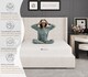 image 4 of Bliss Medium Gel Glacier Spring Mattress | Grey