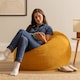 image 2 of Kingston Beanbag Corduroy Yellow | Yellow | Ochre Yellow | XL | 1