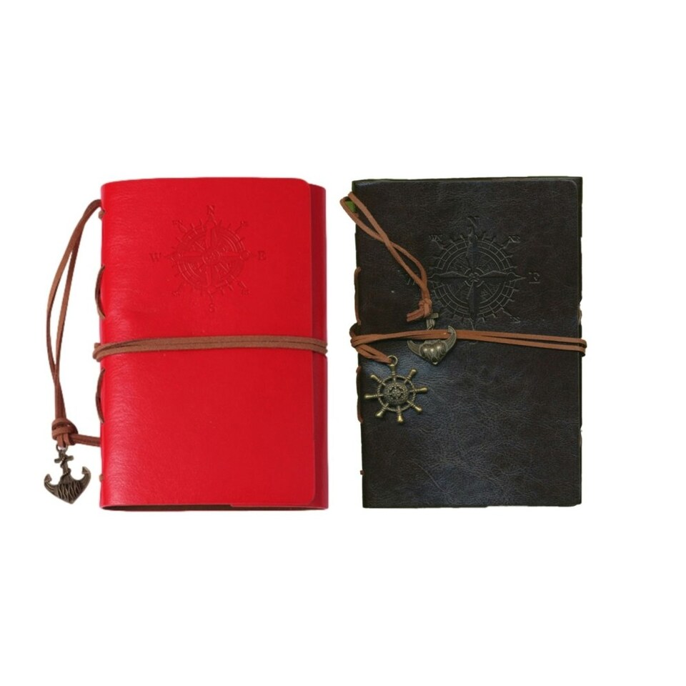 image 1 of B6 80 Sheets DIY Kraft Paper Loose Leaf Notebook