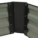 image 3 of Living and Home Outdoor Rectangular Metal Raised Garden Bed, Charcoal Black