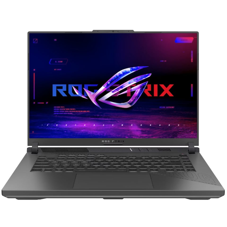 ASUS ROG Strix G16 G614PM-RV007W AMD Ryzen 9 8940HX 16" WUXGA 16GB RAM 1TB SSD RTX 5060 Windows 11 Home - Black | Grey - 90NR0KW7-M000F0