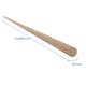 image 5 of Snowdon Timber Hardwood Dowel Moulding, (Dia) 25mm (L) 2400mm - Pack of 20