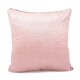 image 1 of Embossed Plain Scatter Cushion - 43cm x 43cm Pink | Blush Pink