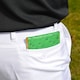 image 5 of Premium Ostrich Golf Scorecard Holder - Green / Yellow