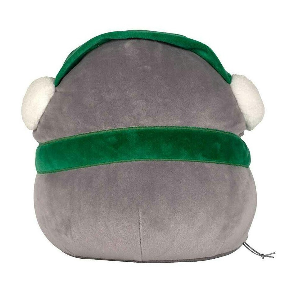 image 1 of Mumbles Squidgys Penguin Plush Toy - Grey/White - One Size