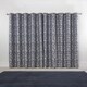 image 3 of Harrow Lined Eyelet Jacquard Curtains 168cm x 228cm Navy | Blue | Blue
