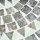 image 6 of Outsunny Mosaic Side Table Bistro Coffee Table for Garden Patio Balcony Grey