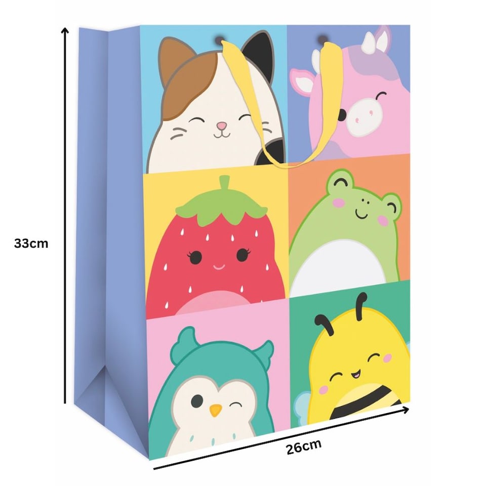 image 1 of Squishmallows Medium Gift Bag