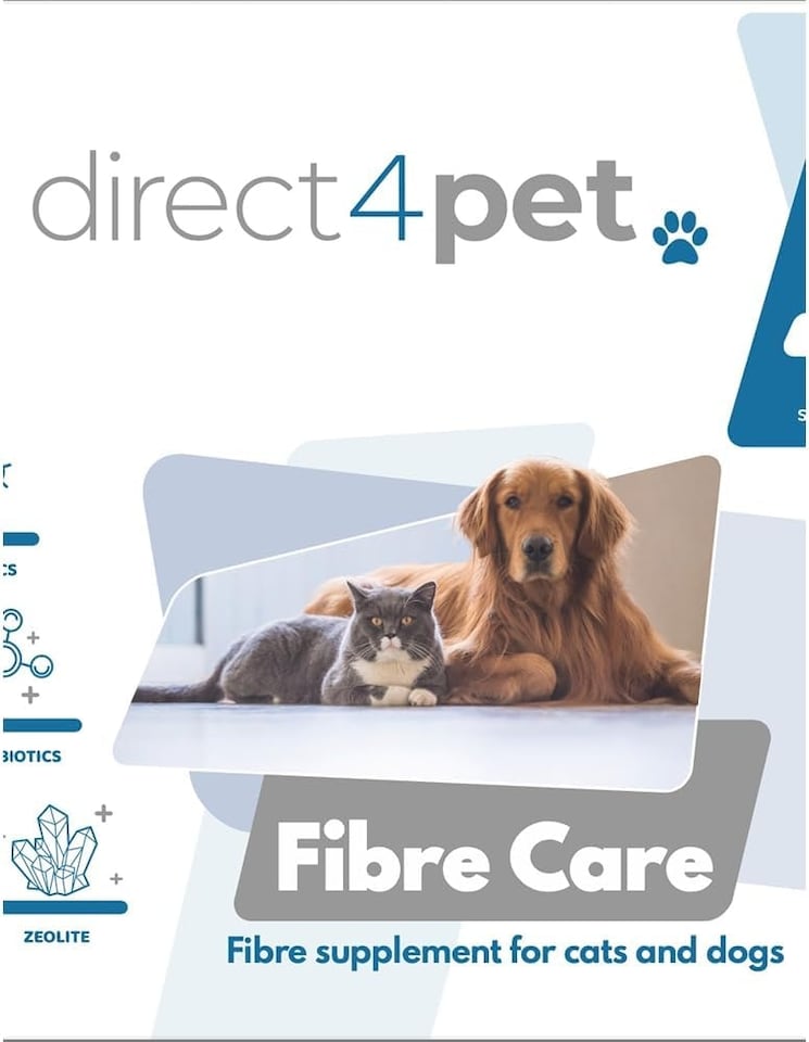 image 1 of Direct4Pet Fibre Care For Cats & Dogs Aids Digestion & Anal Glands 500g