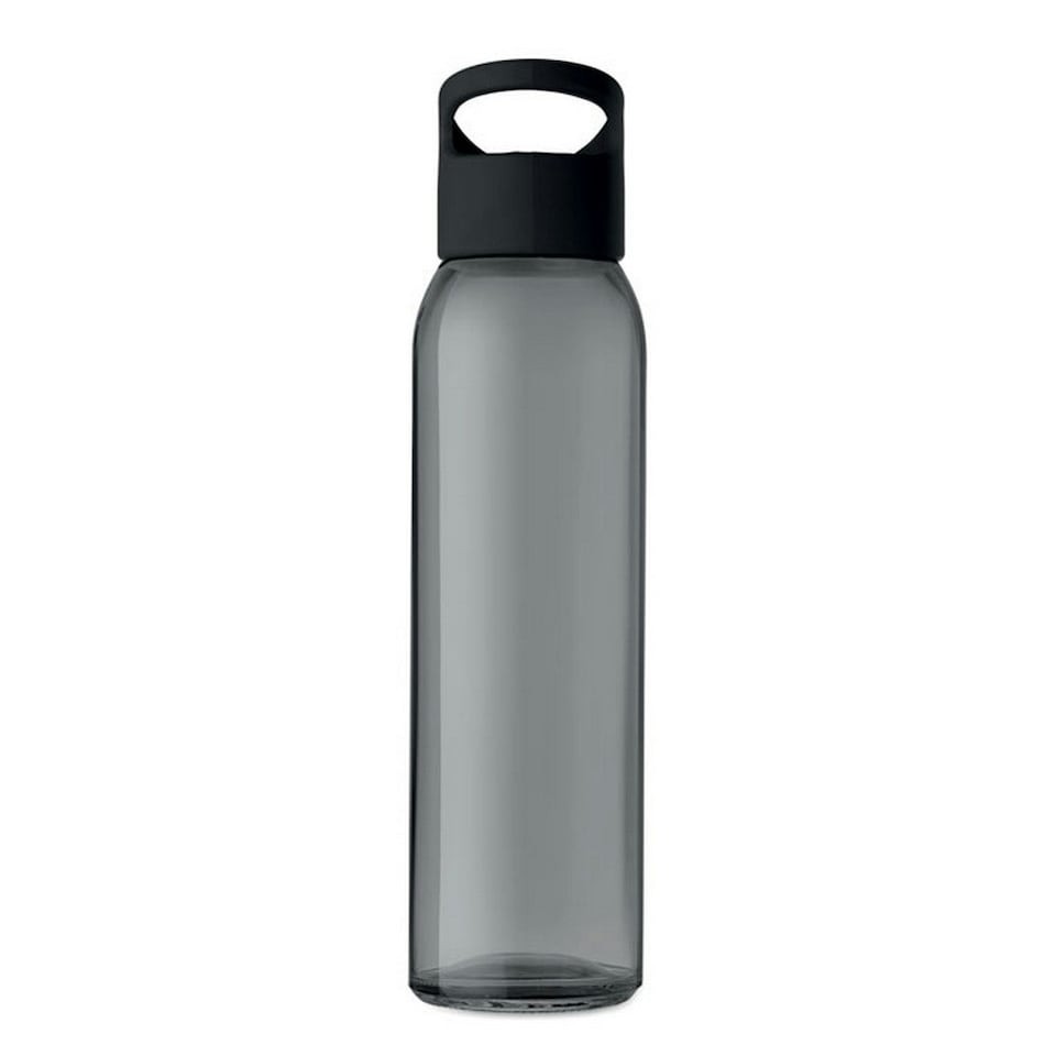 image 1 of MidOcean Praga Glass 470ml Bottle - Black - One Size Black | One Size