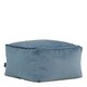 image 1 of icon Amara Velvet Bean Bag Pouffe Mineral Blue Blue