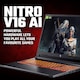 image 2 of Acer Nitro V AMD Ryzen 7 16GB RAM 1TB SSD RTX 5070 180Hz Inch Inch Windows 11 Gaming Laptop