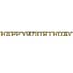 image 3 of Amscan Prism Sparkling Celebration Milestone Birthday Letter Banner - Prism Sparkling - 90