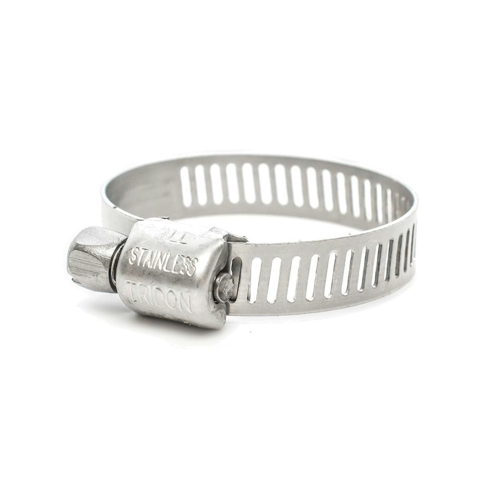 image 1 of Pisces 10 Pack 22-32mm Stainless Steel Clips for 25mm hose
