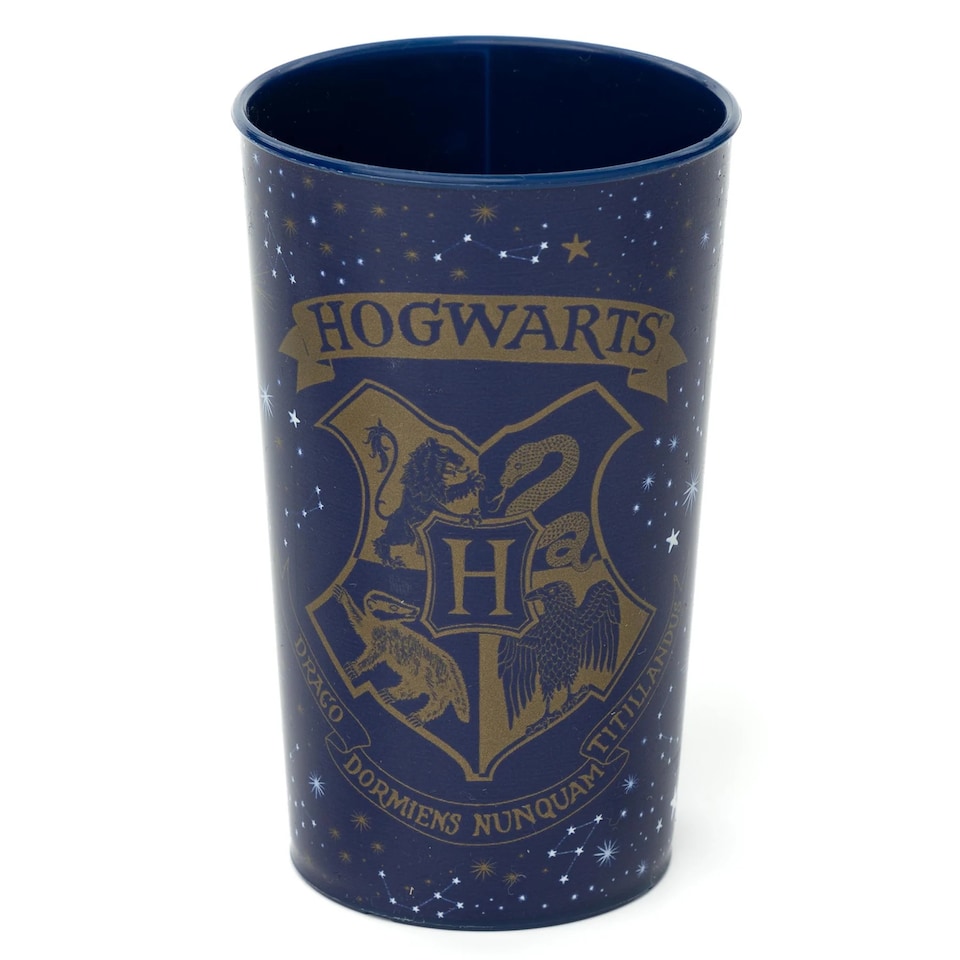 image 1 of Harry Potter Hogwarts Crest Tableware Set (Pack of 3) | Blue | Navy Blue | One Size | 1