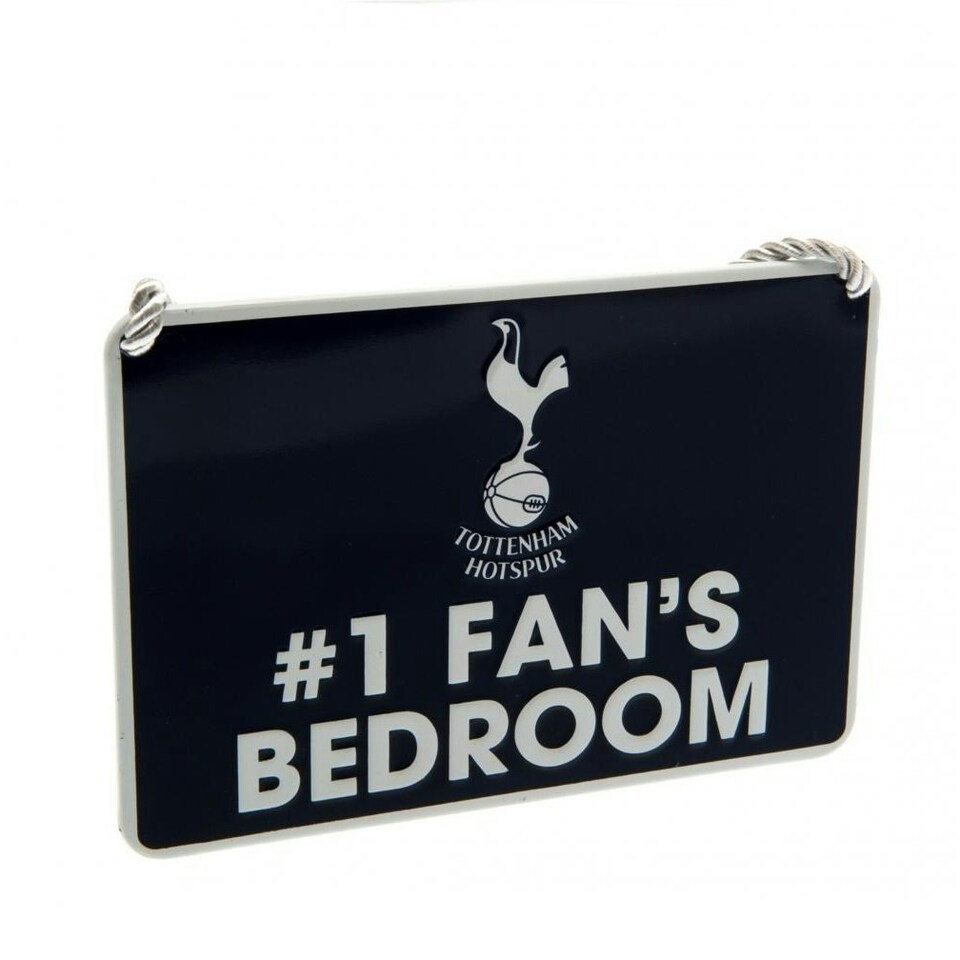 image 1 of Tottenham Hotspur FC Official Bedroom No. 1 Fan Sign - Navy - One Size