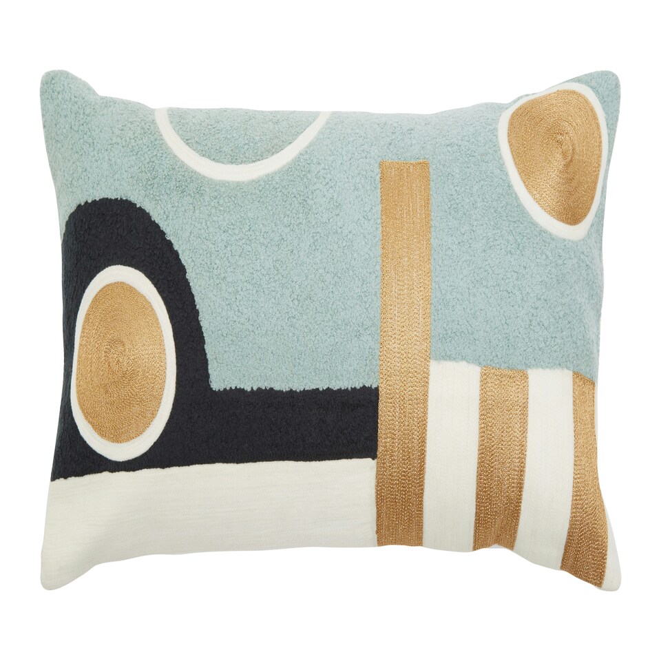 image 1 of Interiors by Premier Abstract Rectangular Cushion Multi
