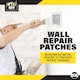 image 2 of 4pk Wall Repair Patches 10×10cm – Self-Adhesive Plasterboard Repair Kits for Walls & Ceilings, Easy Drywall Patch for Cracks & Holes