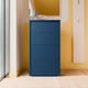 image 1 of Alice Springs Tall 4 Drawer Chest with Push-to-Open Drawers in Night Blue