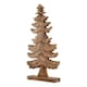 image 1 of Natural Large Christmas Tree - Wood - L6 x W16 x H50 cm - Brown