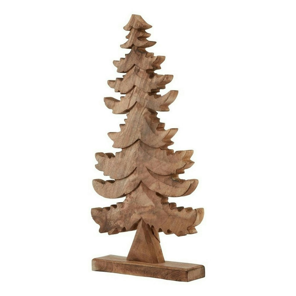 image 1 of Natural Large Christmas Tree - Wood - L6 x W16 x H50 cm - Brown