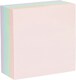 image 2 of 400 Sticky Note Sheet Quick Note Cube 76 x 76mm Pastel Colours