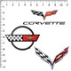 image 2 of Chevrolet Chevrolet Chevrolet Corvette Branding  Deluxe Stickers Variety Pack Stickers (Pack Of 50) - Multicoloured - One Size
