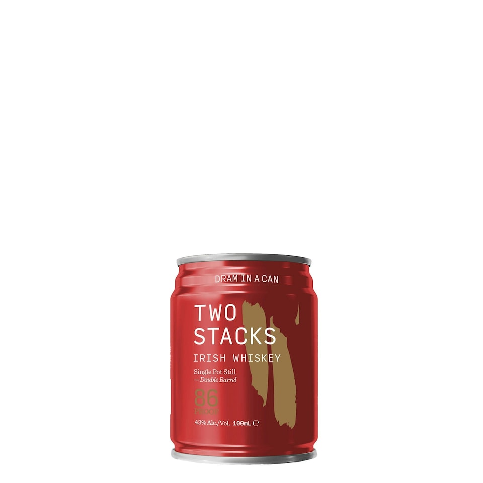 Two Stacks Dram In A Can Single Pot Whiskey