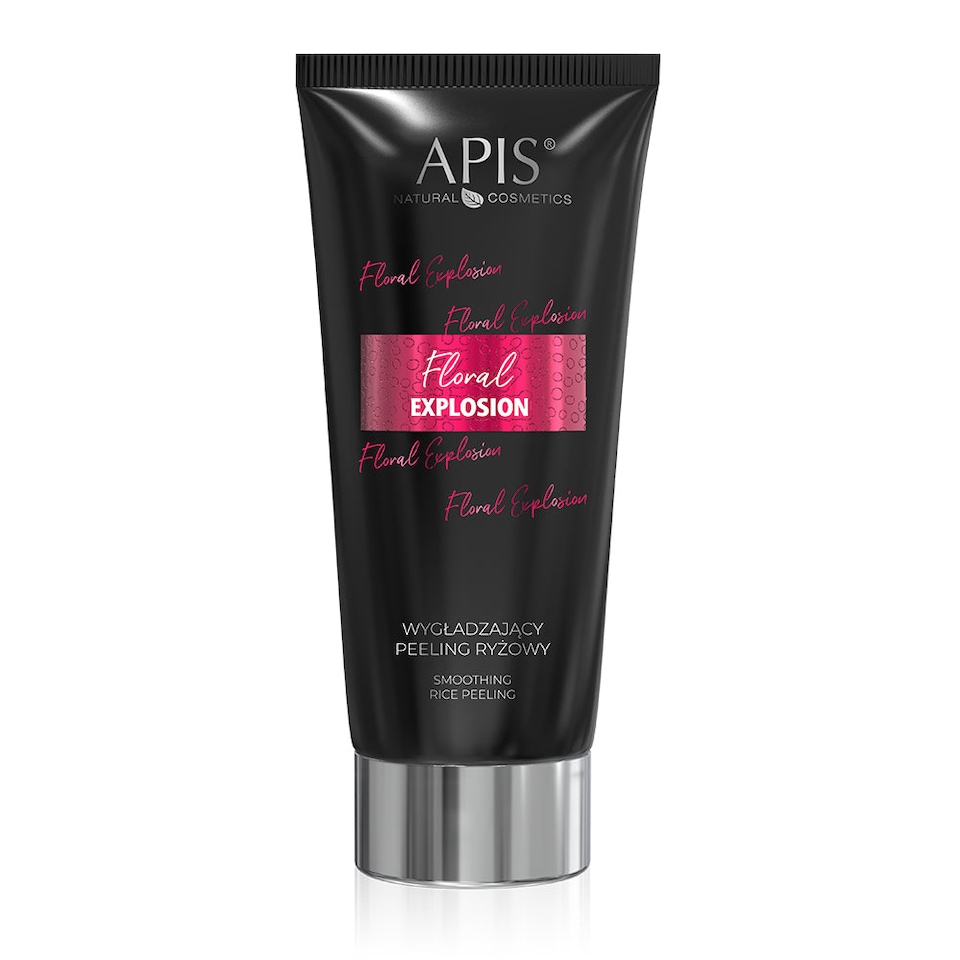 image 1 of Apis Floral Explosion Smoothing Rice Body Scrub | 200ml