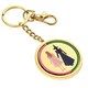 image 2 of Wicked I Love The Emerald City Spinner Keyring - Yellow/Green/Gold - One Size