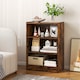 image 7 of COSTWAY 3 Tier Bookcase Floor Standing Open Bookshelf Bedroom Modern Display Cabinet