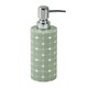 image 2 of Showerdrape Mosaica Pistachio Green Liquid Soap Dispenser