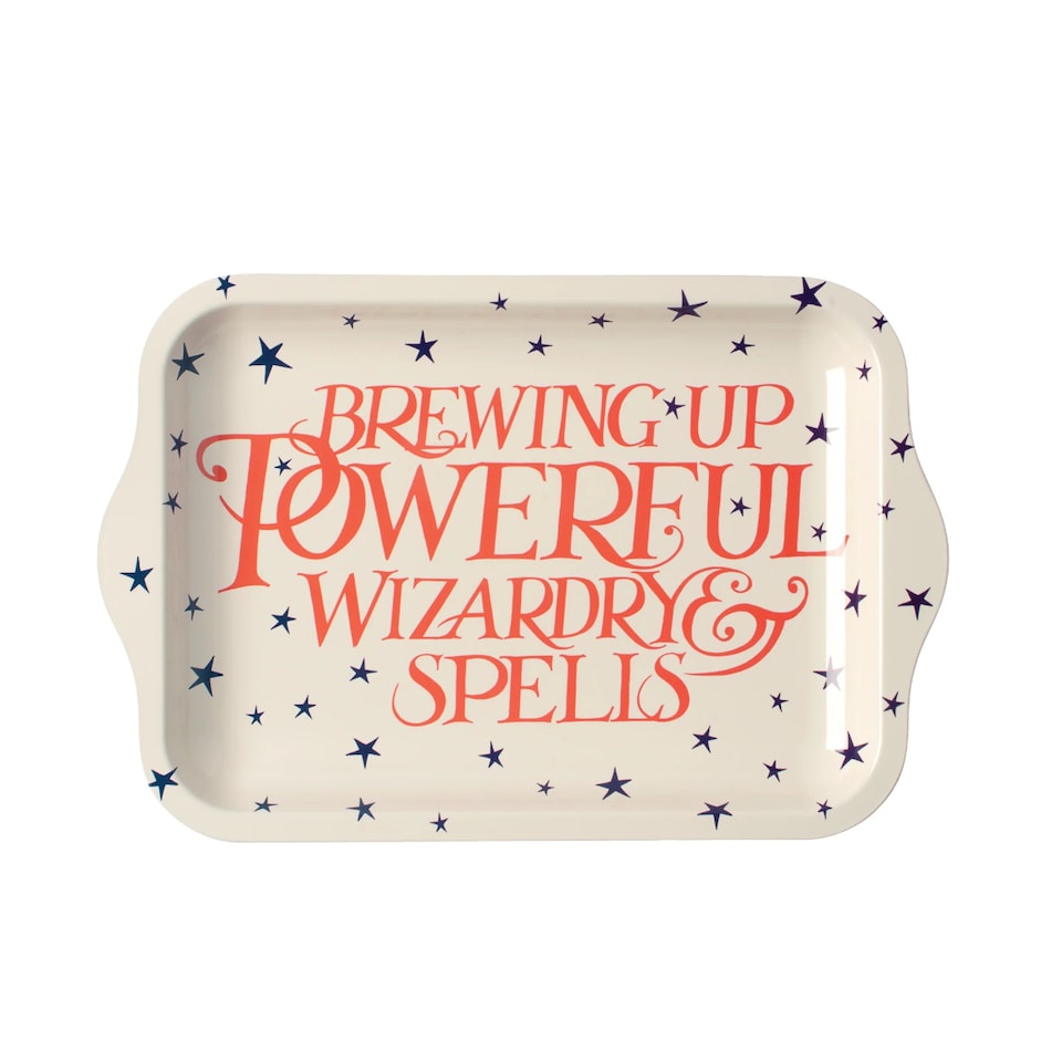 Snack Tray: 24cm x 15.8cm Emma Bridgewater Halloween Snack Tray, Metal