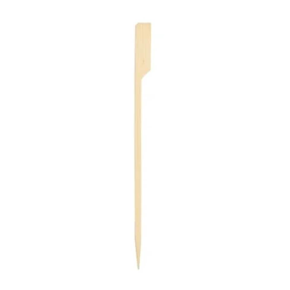 image 1 of Wooden Burger Skewer Sticks - Pack of 100