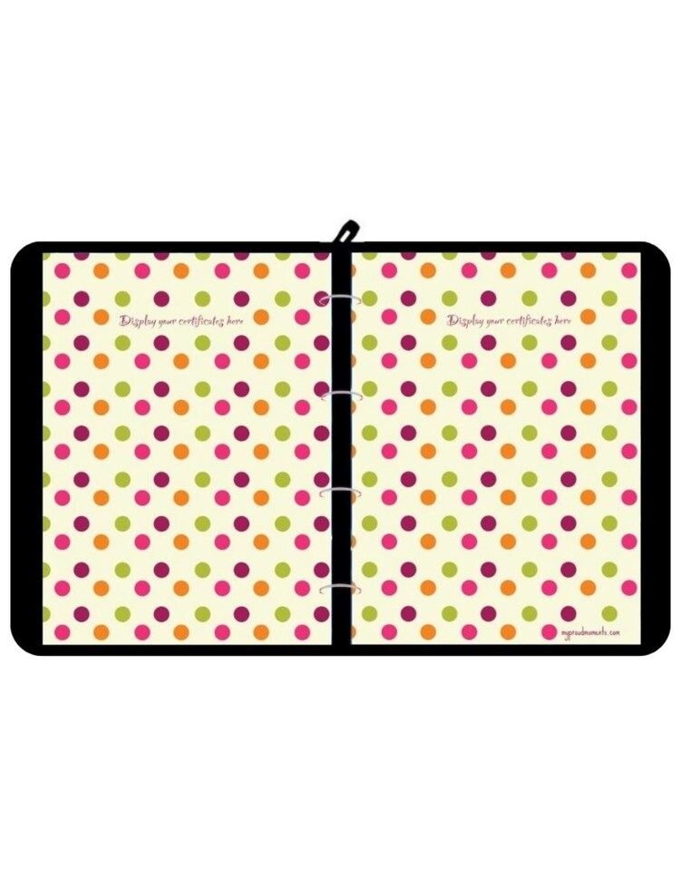 My Proud Moments Extra Pages - Certificate Holders (Pack of 3)