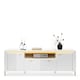 image 3 of Lazio TV Cabinet 2 Door 1 Drawer in Alpine White/White Gloss