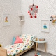 image 2 of ValueLights Children's Red And White Football Pendant Shade | Red