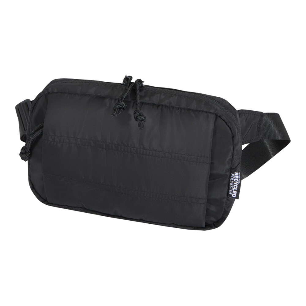 Floso Puffer 1.5L Waist Bag | Black | Black | One Size | 1 - Tesco