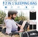 image 2 of SAIL Buddy Double Sleeping Bag with 2 Pillows - Extra Large 220x150cm, 250GSM, Water-Resistant