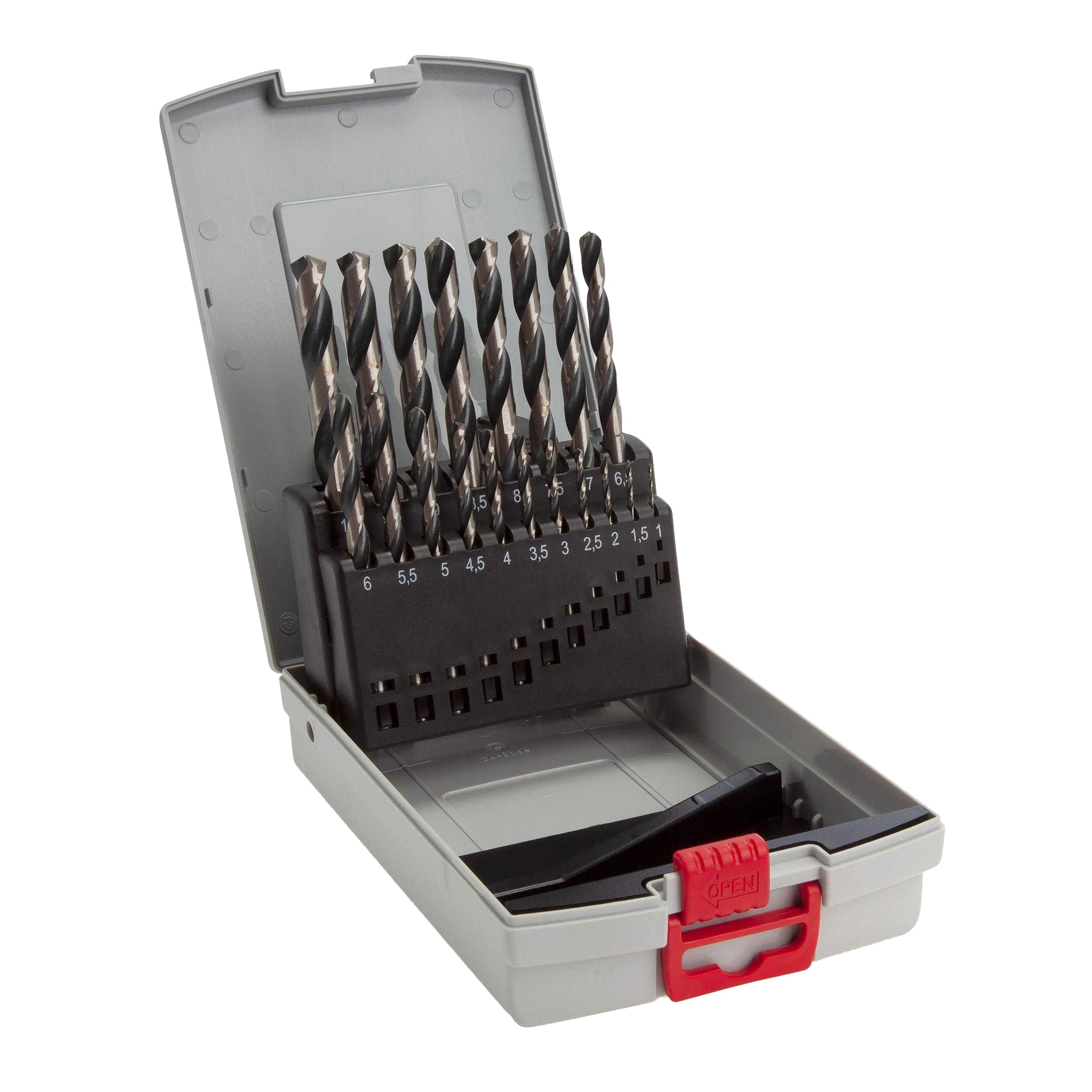 Bosch Twist HSS Drill Bit Set (Pack of 19) Silver Silver One Size 1