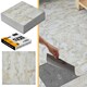 image 9 of NOVECRAFTO Vinyl Floor Tiles Self Adhesive – 12x12in Peel and Stick Flooring for Kitchen, Bathroom & Living Room – Beige Marble Flow Design Brown | 3.72 sqm