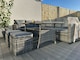image 8 of York 8 Seat Mixed Grey Rattan Corner Sofa Dining Set