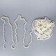 image 5 of Pearl Shiny Christmas Bead Chain Metallic Garland Artificial Pearls Tinsel For Tree Hanging Decorations,7.2m (24ft)